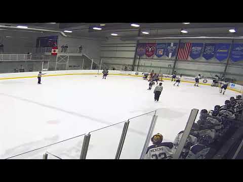 EHLP Worcester Railers JHC - Matt Pacheco scores against the Boston Jr. Rangers 2/26/21