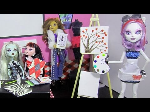 How to Make Doll Art Supplies - Recycling - Realistic Look - Doll Crafts - simplekidscrafts Video