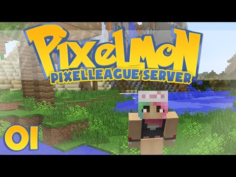 Minecraft: Pixelmon: The PixelLeague! - Ep 1 - DAWNLEIDOW!