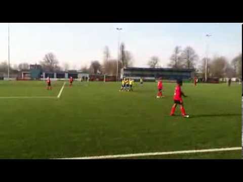 Kennemers - Odin 4-3; 0-1 doelpunt Jesse