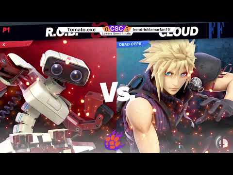 Clocktower Smash 103 - LF - Knight (R.O.B.) vs. kendricklamarfan19 (Cloud, Wii Fit Trainer) - SSBU