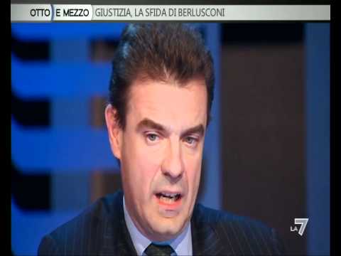 OTTO E MEZZO - Italo Bocchino e Roberto Cota ospiti di Lilli Gruber