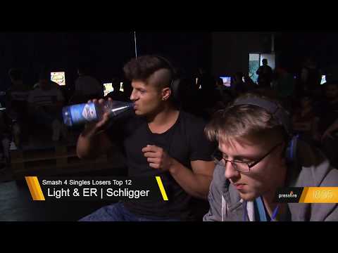 AGON N1 - Light (Sheik) Vs. ER | Schligger (Mewtwo, ZSS, Mario) - Losers Top 12 - Smash 4