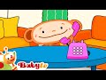 Oliver The Monkey ️ Telephone Sounds For Kids BabyTV