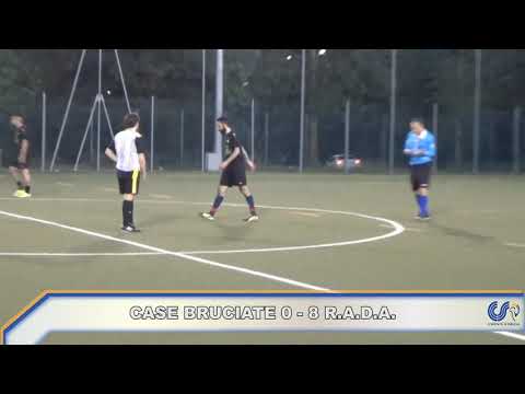 Campionato Calcio a 7 Csi Perugia Case Bruciate vs R.A.D.A 0-8