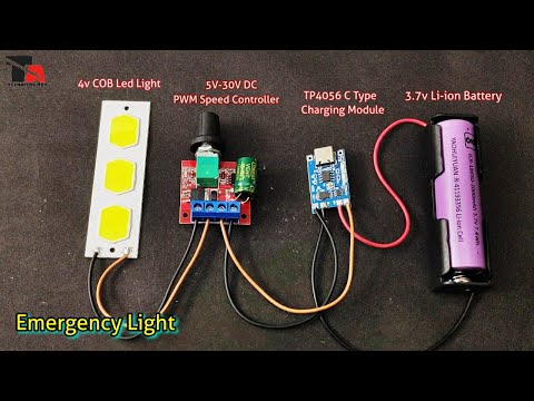 Emergency Led Light | Cob Led Light | DC PWM Speed Controller | Led Dimmer