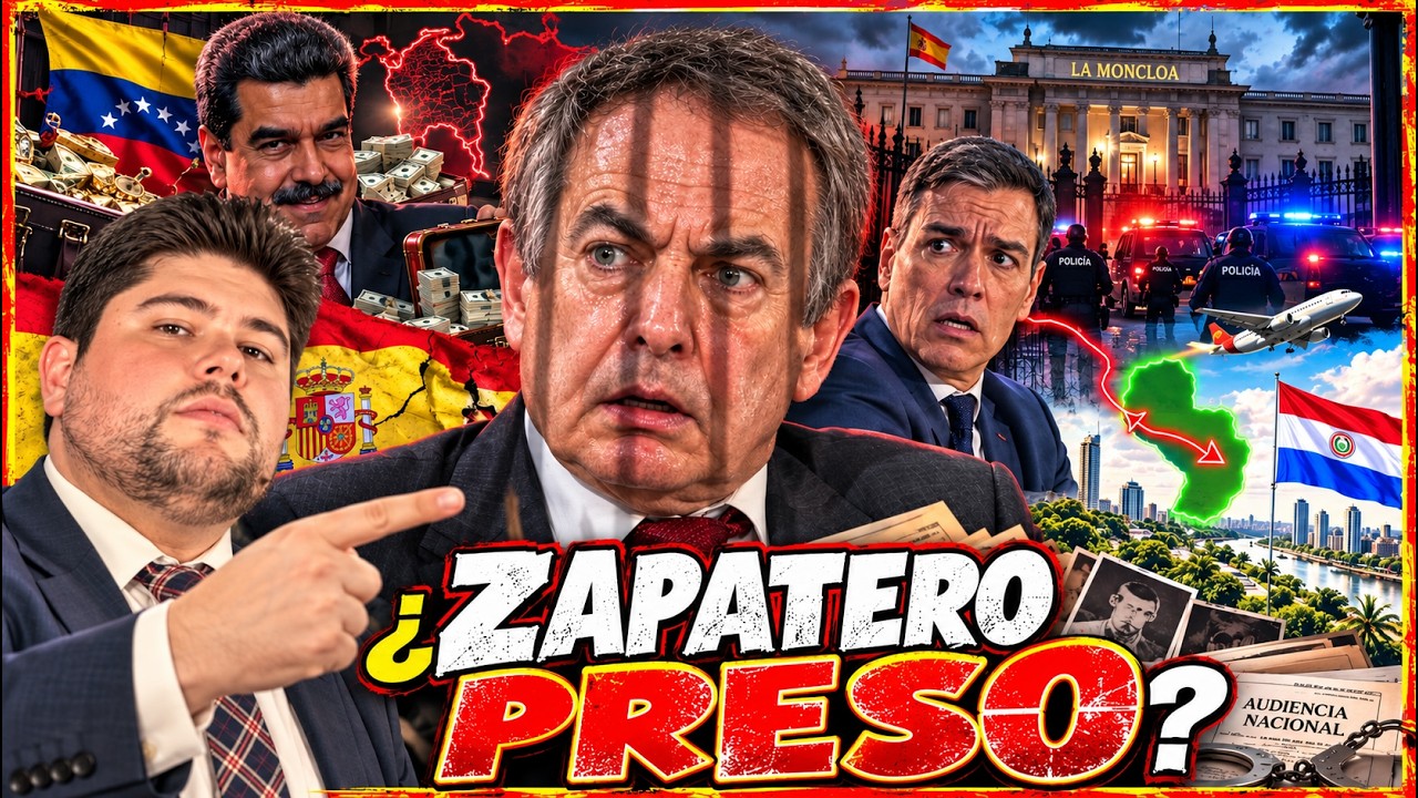 🔴 ¿ZAPATERO A PRISIÓN 🚔 NARCOTRÁFICO, CHAVISMO Y DINERO OCULTO EN EL PSOE 💰