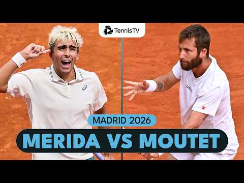 Daniel Merida vs Corentin Moutet Entertaining Match Highlights! | Madrid 2026