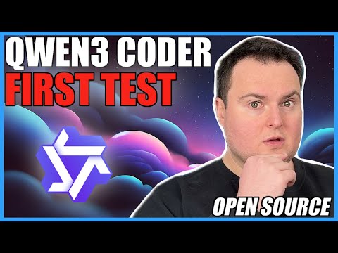 Qwen3 Coder Is HERE — In-Depth Testing (Games, UI & Web Dev) - YouTube trailer