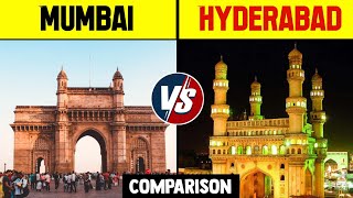 Mumbai vs Hyderabad Comparison 2021 | Mumbai vs Hyderabad City | Hyderabad vs Mumbai Comparison