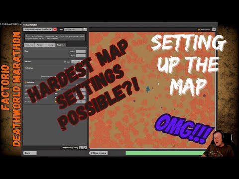 Factorio Space Age Deathworld Marathon 600% Desert Map. No Lasers/Flamethrowers/Solar/Bots. Ep #1.01