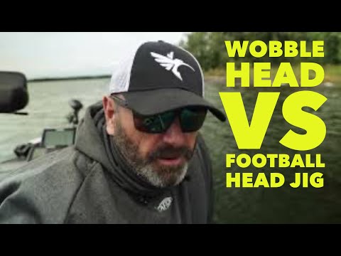 Fishing a Wobblehead vs Football Head Jig