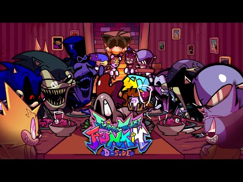 SONIC EXE VS MIGHTY.ZIP ON THANKSGIVING - FNF D-Sides 2.7 Update - God Feast