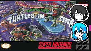 【二人実況】 COWABUNGA!!! - TMNT Turtles In Time - LazyPlay Live Stream