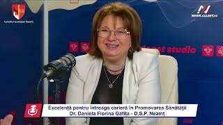 Dr. Daniela Florina Gafița - Premiul de Excelenţă pentru întreaga carieră în Promovarea Sănătăţii