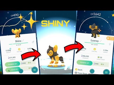 EVOLVING 96% IV ✨ SHINY SHINX ✨ SHINY LUXIO ✨ SHINY LUXRAY