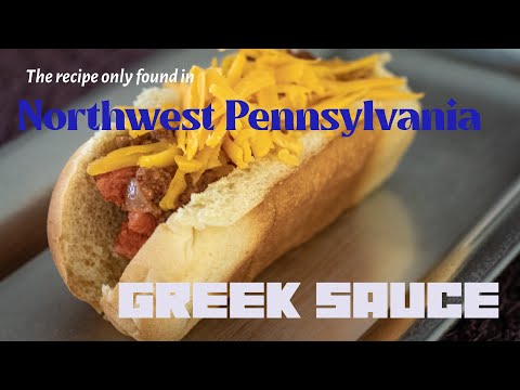 Best Hot dog Topping [Greek sauce for hot dogs] Greek...