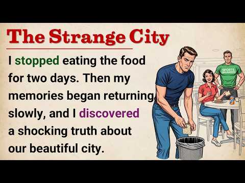 Learn English With Story 🔥 The City Where Nobody Remembers | Level 3 English Listening