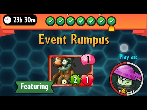 Event Rumpus - 29 May 2017 - Plants vs Zombies Heroes