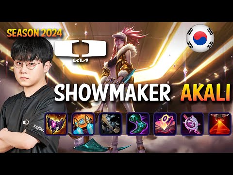 DK ShowMaker AKALI vs JAYCE Mid - Patch 14.23 KR Ranked | lolrec