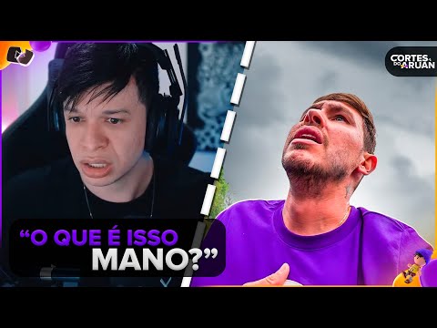 ARUAN REAGE: FUI REVELAR MEU CARRO NOVO E ISSO ACONTECEU (RENAN FIORINI) - Cortes do Aruan