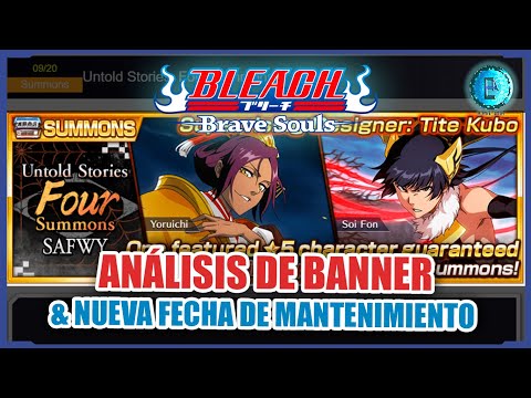 [Bleach Brave Souls] [Análisis] Banner (SAFWY) Yoruichi & Soi Fon B.B. Rerun