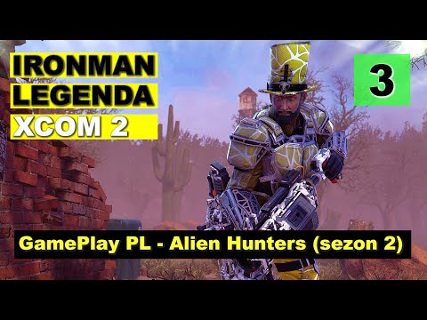 XCOM 2 Łowcy Obcych gameplay pl #3 Król Archonów 1440p