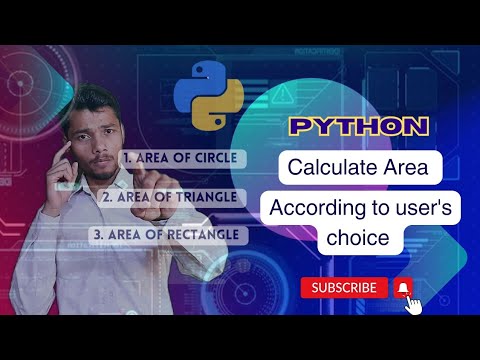 Program that calculate area of circle , triangle & Rectangle | Видео