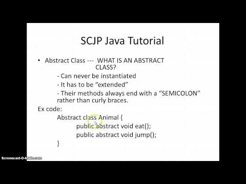 Scjp Java Tutorial Vol 1