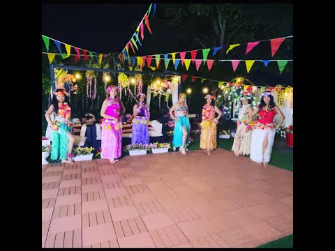 Waikiki Tamure -Hawaiian Dance Demo By The Angels Line Of New Jersey