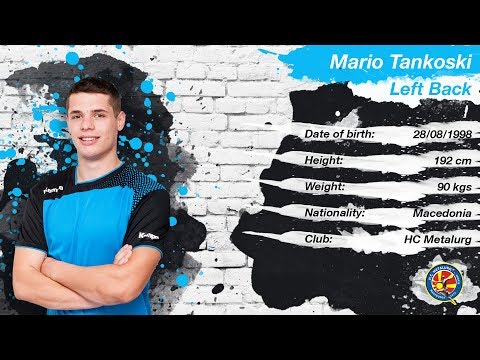 Best of Mario Tankoski - Left Back - HC Metalurg - Handball - Highlights - Season 2018/19