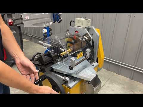 Baileigh TN-800 Tubing Notcher Demo - Trick-Tools.com