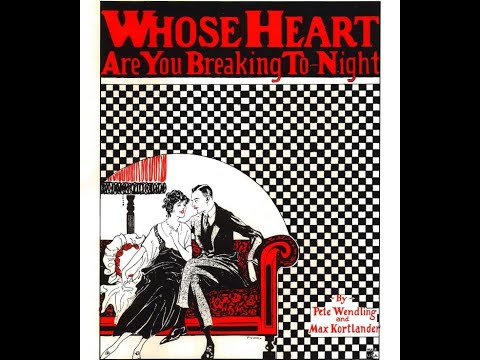 "Fancies" 1920s dance band = Imperial Dance Orchestra (1921) flapper tune for lovers of Great Gatsby