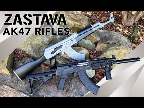 NEW Zastava Arms Rifle Models | Check out the SILVER ZPAPM70 and the Sleek Black ZPAP92 TACTICAL