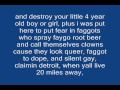 Eminem Marshall Mathers LYRICS