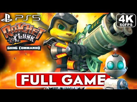 RATCHET AND CLANK 2 GOING COMMANDO Gameplay Walkthrough FULL GAME [4K 60FPS PS5] - No Commentary