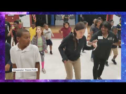 Tucka Line Dance ☆ The Line Dance Connection teaching the kids. 🥰