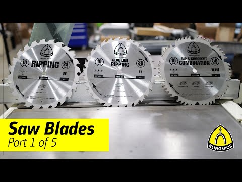 Ripping, Glue Line Ripping & Rip/Crosscut Combination Saw Blades | KLINGSPOR Abrasives USA