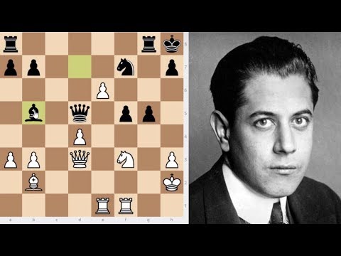 Capablanca vs J. Corzo - Deciding Game Of The Exhibition