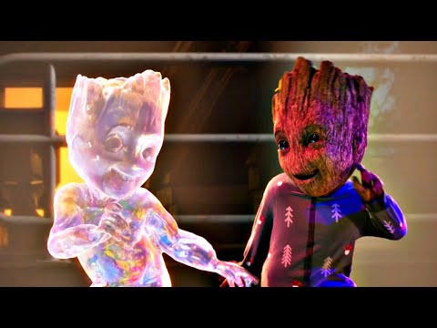 Groot Vs Jelly Groot Dance Off Scene | I Am Groot Season 1 Episode 3 | Disney+