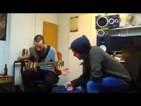 Guitar pedals with James Brown