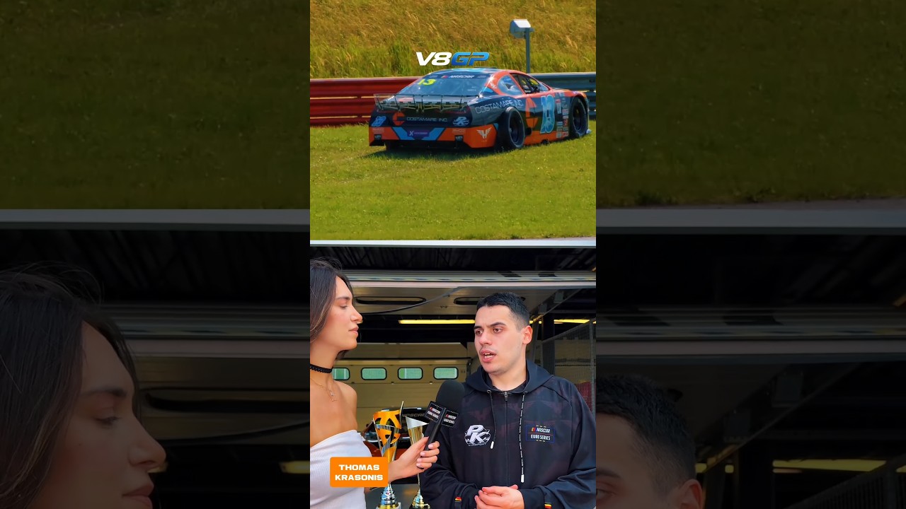 The rear axle broke. The rest in his own words. 🏁