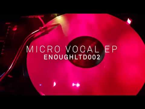 MICRO VOCAL EP BY GUIDO SCHNEIDER