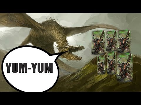 Tired Dragons forced to eat unlimited rats