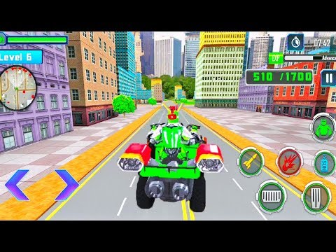 ATV Bike Robot Game - Goat Robot Transforming Game | ATV Bike Games - Robot Bike Game