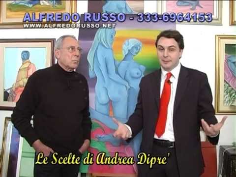 L'artista Alfredo Russo presentato dal critico d'arte Andrea Diprè (prima parte)
