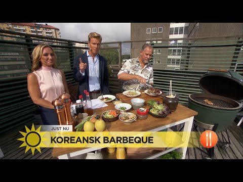 Koreansk barbeque – à la Sebastian Schauermann - Nyhetsmorgon (TV4)