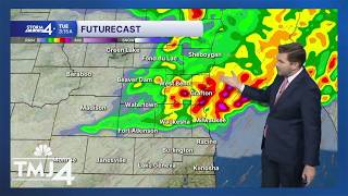 Actualización meteorológica del equipo Storm Team 4 para el lunes 13 de abril: Tormentas y chubas...