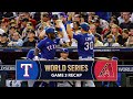 Rangers PULL OFF 9th Straight Postseason Road Win, BEAT D-Backs In World Series Game 3 I CBS Sports