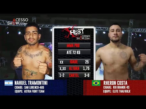 X FEST - RHERON COSTA VS NAHUEL TRAMONTINI